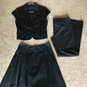 Express- 3 Piece Women's Suit in Black